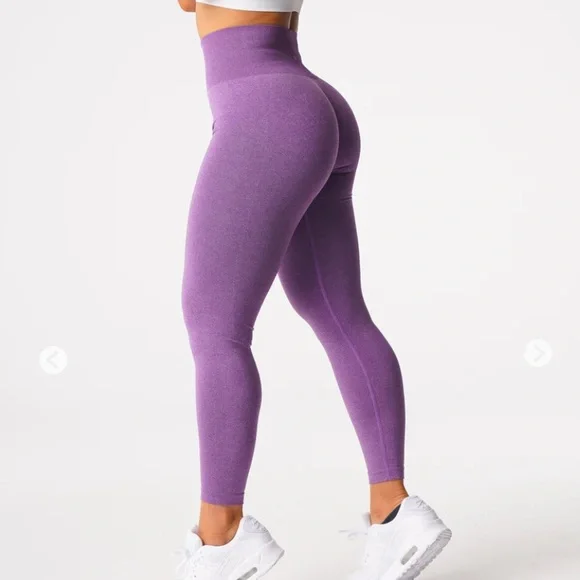 NVGTN Violet NV Seamless Leggings - Picture 3 of 6